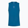 Men's running shirt HOKA EveryRun Tank night glow blue