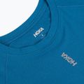 Women's running shirt HOKA EveryRun Short Sleeve night glow blue 3
