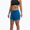 Women's running shorts HOKA Glide Short 5" 2in1 night glow blue