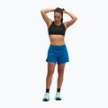 Women's running shorts HOKA Glide Short 5" 2in1 night glow blue 2