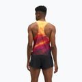 Men's running shirt HOKA Race Day Singlet TR Print hoka citrus 3