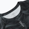 Men's running shirt HOKA EveryRun CLF PRT black/white 3