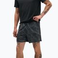 Men's running shorts HOKA Glide Short 5" Brief CLF PRT black/white