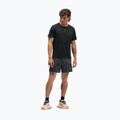 Men's running shorts HOKA Glide Short 5" Brief CLF PRT black/white 2