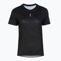 Women's running shirt HOKA EveryRun CLF PRT black/squid ink