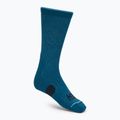 Socks Hoka Crew Run Sock 3-pack hazy blue/soft cobalt/night glow blue 3
