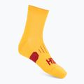 Socks HOKA Quarter Run Sock 3-Pack egg yolk/cerise/virtual violet 4