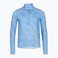 Men's running sweatshirt HOKA Skyform Half Zip CLF PRT mineral blue
