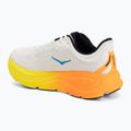 Men's running shoes HOKA Bondi 9 white/neon tangerine 3