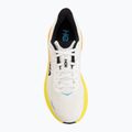 Men's running shoes HOKA Bondi 9 white/neon tangerine 5