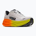 Men's running shoes HOKA Bondi 9 Wide white/neon tangerine