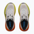 Men's running shoes HOKA Bondi 9 Wide white/neon tangerine 5