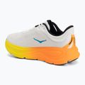 Men's running shoes HOKA Bondi 9 Wide white/neon tangerine 3
