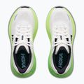 Women's running shoes HOKA Bondi 9 white/tart apple 5
