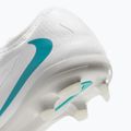 Children's football boots Nike Phantom 6 Low Pro Jr FG/MG white/white/dusty cactus 8