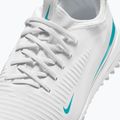 Children's football boots Nike Phantom 6 Low Academy Jr TF white/white/dusty cactus 5