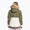 Women's snowboard jacket ROXY Shelter 2021 green 3