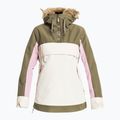 Women's snowboard jacket ROXY Shelter 2021 green