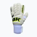 Children's goalkeeper gloves 4keepers Champ Carbo V RF Strap white 4