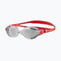 Speedo Futura Biofuse Flexiseal lava red/clear swim goggles 68-11313B991 5