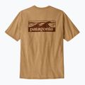 Men's Patagonia Boardshort Logo Pocket Responsibili t-shirt talon gold 3
