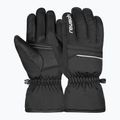 Children's ski gloves Reusch Alan Junior black/white 2