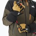 Men's ski gloves Millet Cosmic GTX brown 8