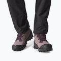Women's trekking boots Salomon Crosstrak Powder WP nine iron/shark 6