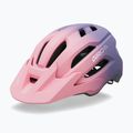 Children's bike helmet Giro Fixture II MIPS matte light pink/purple fade