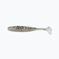 Rubber bait Relax Bass 2.5 Laminated 4 pcs clear-black hologram glitter BAS25