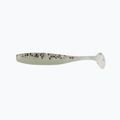 Rubber bait Relax Bass 2.5 Laminated 4 pcs clear-black hologram glitter white pearl BAS25