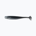 Rubber bait Relax Bass 2.5 Laminated 4 pcs black white pearl-silver glitter BAS25