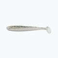 Rubber bait Relax Bass 3 Laminated 4 pcs clear-black hologram glitter white pearl BAS3