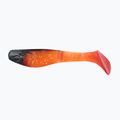Relax Hoof 3 Red Tail rubber lure 4 pcs black transparent orange-hologram glitter BLS3-S122R-B
