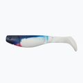 Rubber lure Relax Hoof 4 Standard 4 pcs blue-white BLS4-S