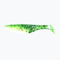 Relax rubber lure Hoof 5 Laminated 3 pcs white chartreuse-black jumbo glitter BLS5-L