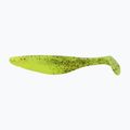 Relax Hoof 5 Laminated rubber lure 3 pcs chartreuse-gold black glitter silk BLS5-L