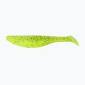 Relax Hoof 5 Laminated rubber lure 3 pcs chartreuse-black glitter silk BLS5-L