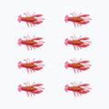 Rubber bait Relax Crawfish 2 Standard 8 pcs crawfish-orange glitter CRF1-S