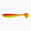 Relax Kingshad 3 Laminated rubber lure 4 pcs orange-silver glitter silk KS3