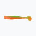 Relax Kingshad 3 Laminated rubber lure 4 pcs lime orange KS3