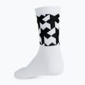 ASSOS Monogram cycling socks white P13.60.695.57 4