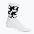 ASSOS Monogram cycling socks white P13.60.695.57 5