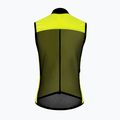Men's ASSOS Mille GT C2 Wind optic yellow cycling waistcoat 2