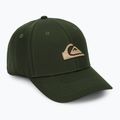 Men's baseball cap Quiksilver Decades dark olive