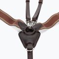 Leaping collar for horse Prestige Italia dark brown D41 2