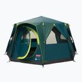 Coleman Cortes Octagon Blackout Bedroom green 8-person camping tent 3