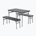 Coleman 4P hiking table with benches Pack Away Set grey