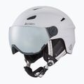 Ski helmet Cairn Electron Visor mat white