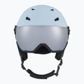 Ski helmet Cairn Electron Visor mat sky 3